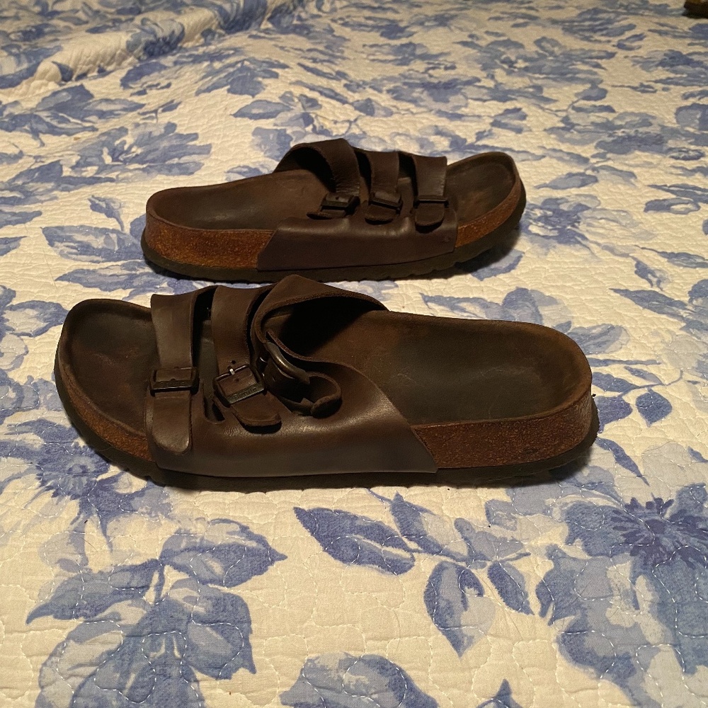 Betula Birkenstock Florida 38N Brown 3-strap